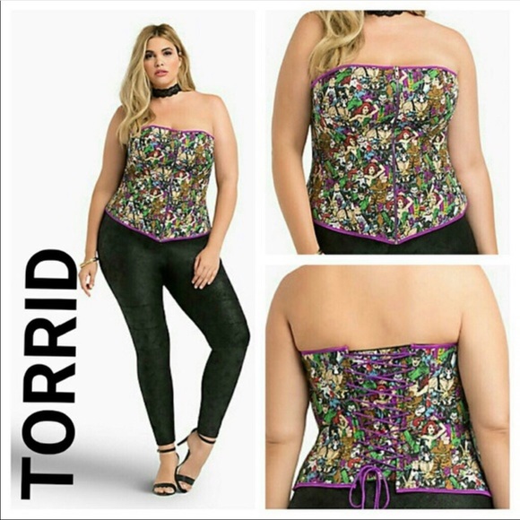torrid Tops - Torrid DC Comics Corset